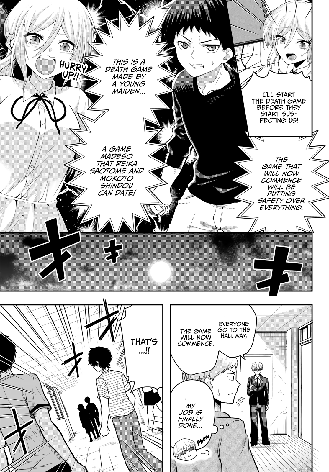 The death game is all that Saotome-san has left - Chapter 1 - PlatinumScans